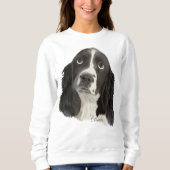 English Springer Spaniel Puppy Sweatshirt (Vorderseite)