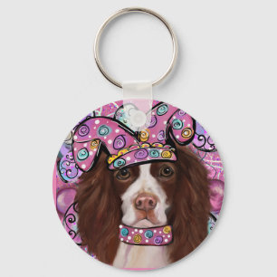 English Springer Spaniel Schlüsselanhänger