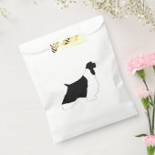 English Springer Spaniel Schwarz-weißes Silo Geschenktütchen (Versiegelt)