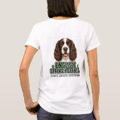 🐾 English Springer Spaniel Stolz 🐾 T-Shirt (Rückseite)
