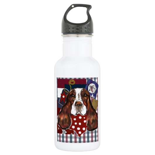 ENGLISH SPRINGER SPANIEL TRINKFLASCHE (Vorderseite)