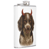 English Springer Spaniel unartiger Teufel Hip Flas Flachmann (Rechts)