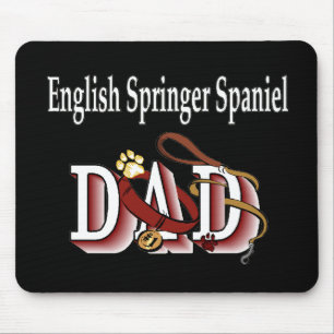 English Springer Spaniel Vater Geschenke Mousepad
