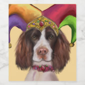 ENGLISH SPRINGER SPANIEL  WEINETIKETT (Einzelnes Label)
