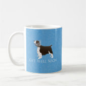 English Springer Spaniel wird bald gut Kaffeetasse (Links)