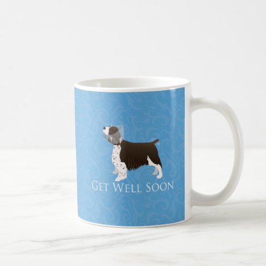 English Springer Spaniel wird bald gut Kaffeetasse (Rechts)