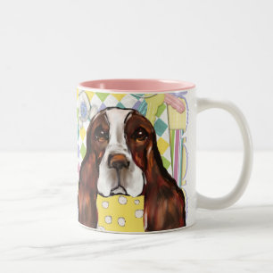 ENGLISH SPRINGER SPANIEL ZWEIFARBIGE TASSE
