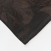 English Springer Spanier Halloween Beängstigend Fleecedecke (Ecke)