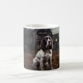 English Springer Spanier Halloween Beängstigend Kaffeetasse (Mittel)