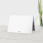 English Springer Spanier Let It Snow Christmas Karte (Rückseite)