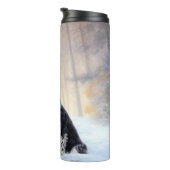 English Springer Spanier Let It Snow Christmas Thermosbecher (Nach rechts gedreht)