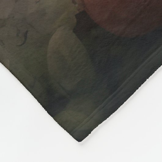 English Springer Spanier Pumpkins Halloween Beängs Fleecedecke (Ecke)