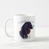 English Springer Spanier Vater 2 Kaffeetasse (Links)
