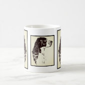 English Springer Spanier Vintag Art Kaffeetasse (Mittel)