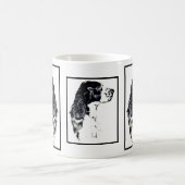 English Springer Spanier Vintag Art Kaffeetasse (Mittel)