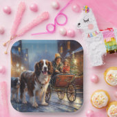 English Springer Spanier Weihnachtsfeiertage Pappteller (Party)