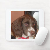 English_Springer_Spanisch lw Welpe Mousepad (Mit Mouse)
