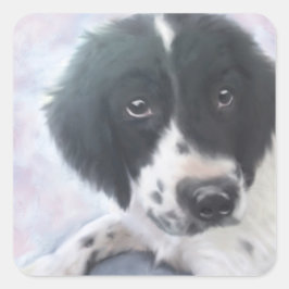 English Springer Spanisch Sticker