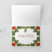 English Springer Spanische Weihnachtskarte Feiertagskarte (Innenseite)