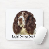 English Springer Spanish Art Gifts Mousepad (Mit Mouse)