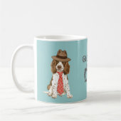 English Springer Vater Kaffeetasse (Links)