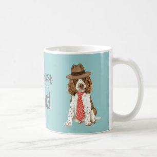 English Springer Vater Kaffeetasse