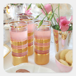 English Tea Pink Lemonade Aufkleber
