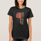 English Teacher Day 4th Of July US Flag Patriotic  T-Shirt (Vorderseite)