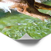 English Toy Spaniel Dog Poster Print (Ecke)