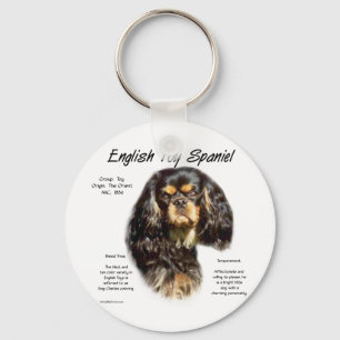 English Toy Spaniel (King charles) Historisches De Schlüsselanhänger