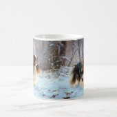 English Toy Spaniel Let It Snow Weihnachten Kaffeetasse (Mittel)