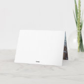 English Toy Spaniel Let It Snow Weihnachten Karte (Rückseite)