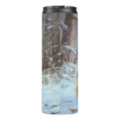 English Toy Spaniel Let It Snow Weihnachten Thermosbecher (Rückseite)