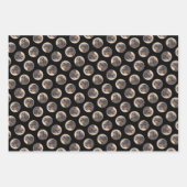 English Toy Spaniel Painting King Charles Dog Art Geschenkpapier Set (Vorderseite 3)