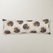 English Toy Spaniel Painting King Charles Dog Art Seitenschläferkissen (Rückseite)