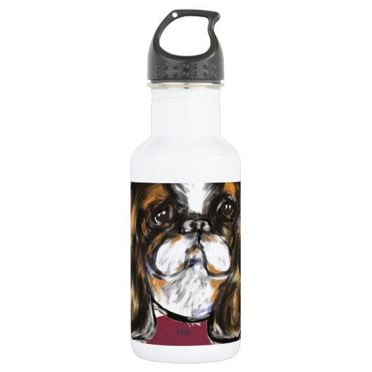 ENGLISH TOY SPANIEL TRINKFLASCHE (Vorderseite)