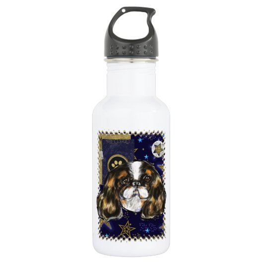 ENGLISH TOY SPANIEL TRINKFLASCHE (Vorderseite)