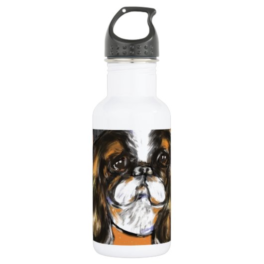 ENGLISH TOY SPANIEL TRINKFLASCHE (Vorderseite)