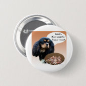 English Toy Spaniel Türkei Button (Vorne & Hinten)