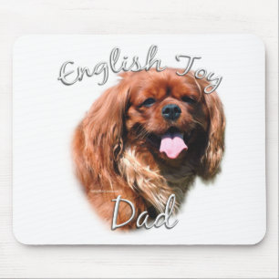 English Toy Spaniel Vater 2 Mousepad