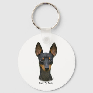 English Toy Terrier 9R095D-013 Schlüsselanhänger