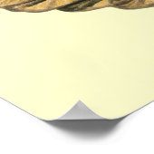 English Trumpeter Almond Poster (Ecke)