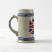 English Union Jack Flag Klassik Bierstein Tasse (Links)
