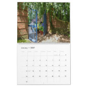 English Walled Garden 2025 Kalender (Jan 2027)