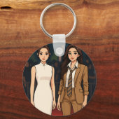 Englot Kazz Awards Fun Pose Cam, Engfa & Charlotte Schlüsselanhänger (Rückseite)