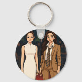 Englot Kazz Awards Fun Pose Cam, Engfa & Charlotte Schlüsselanhänger (Rückseite)