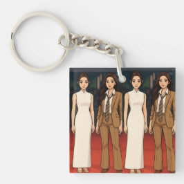 Englot Kazz Awards Premire, Engfa & Charlotte Schlüsselanhänger