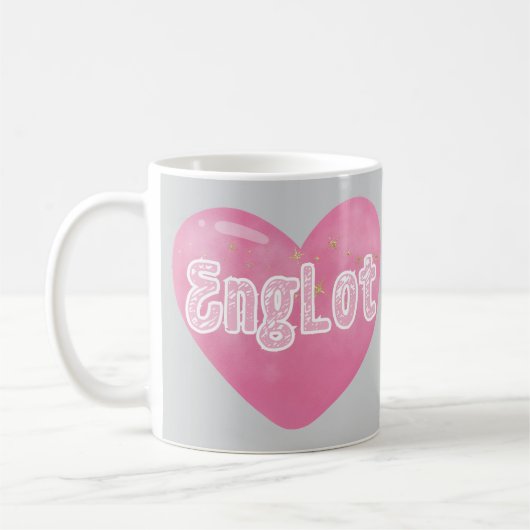 Englot Thai GL Heart Love, Engfa and Charlotte Kaffeetasse (Links)