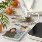 Englot Thai GL Ship Couple, Engfa and Charlotte Schlüsselanhänger (Vorderseite rechts)