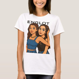Englot Thai GL Versandetes Paar Engfa und Charlott T-Shirt